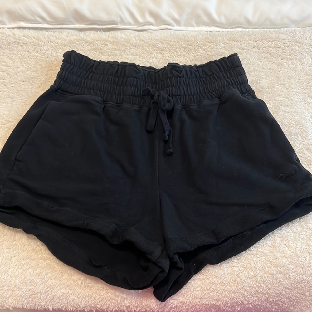 Hollister high waisted sweat shorts